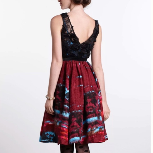 RARE Anthropologie Tracy Reese Coquette Matelasse Dress 0 XS MSRP $348 - Picture 4 of 7